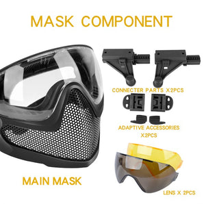 Pilot Mask (Steel mesh version) - TAN