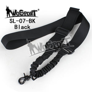 Tactical  1-point bungee sling, black - 1 carbine