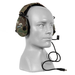 Z-TAC Tactical Headset SORDIN (Peltor Replica), TP120 Plug - MC