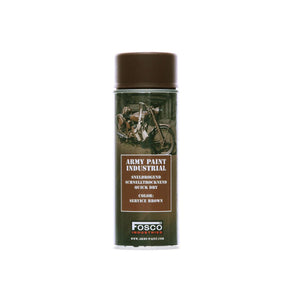 ARMY camouflage paint spray 400 ml SERVICE BROWN