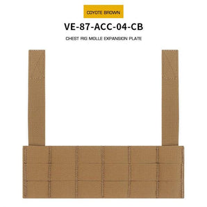 Chest Rig Molle Expansion panel - Coyote