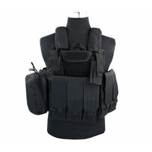 CIRAS MAR Tactical Vest 600D, Black