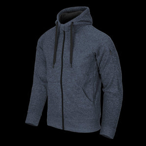 Covert Tactical Hoodie (FullZip)(R) - Melange Blue