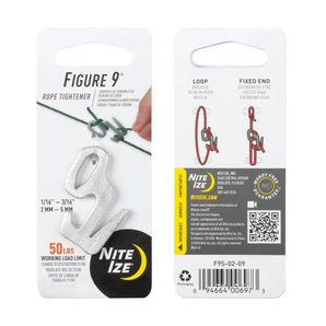 Figure 9(R) Rope Tightener, silver - small