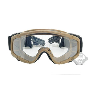 FMA SI-Ballistic-Goggle BK FOR Helmet, desert