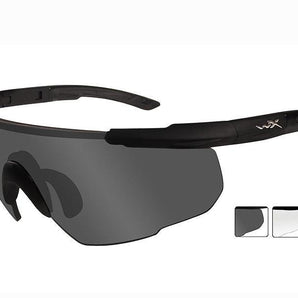 Goggles SABER ADVANCED Smoke Grey plus Clear plus Light Rust/Matte black frame