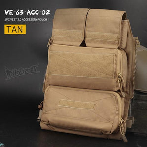 JPC vest 2.0 Accessory Bag II - TAN