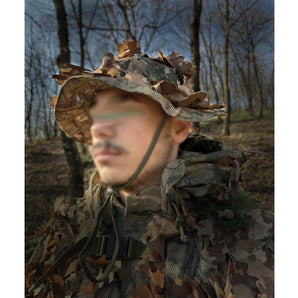 KMCS Boonie Hat with Next Gen 3D leafs - Woodland Floor