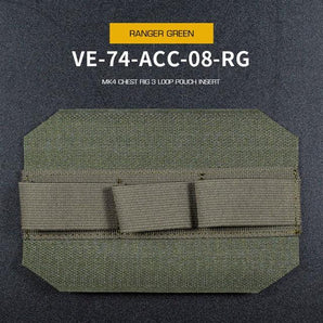 MK4 Chest Rig 40mm grenades Insert - Ranger Green