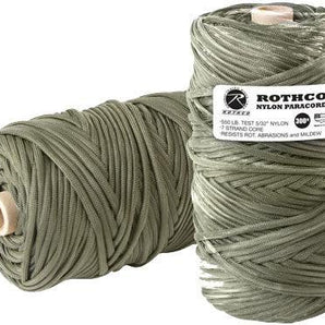 Nylon Paracord cord on reel 100 cm x 4 mm, OD