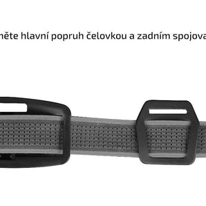 Sada černých popruhů AFH-02 pro čelovky Fenix