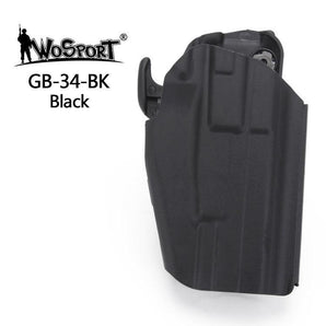 Universal belt holster GB34 Sub-Compact (Glock 19, USP, CZ Duty) - Black