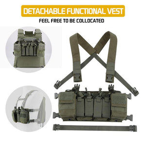 WST Tactical Chest Rig D3CRX - TAN